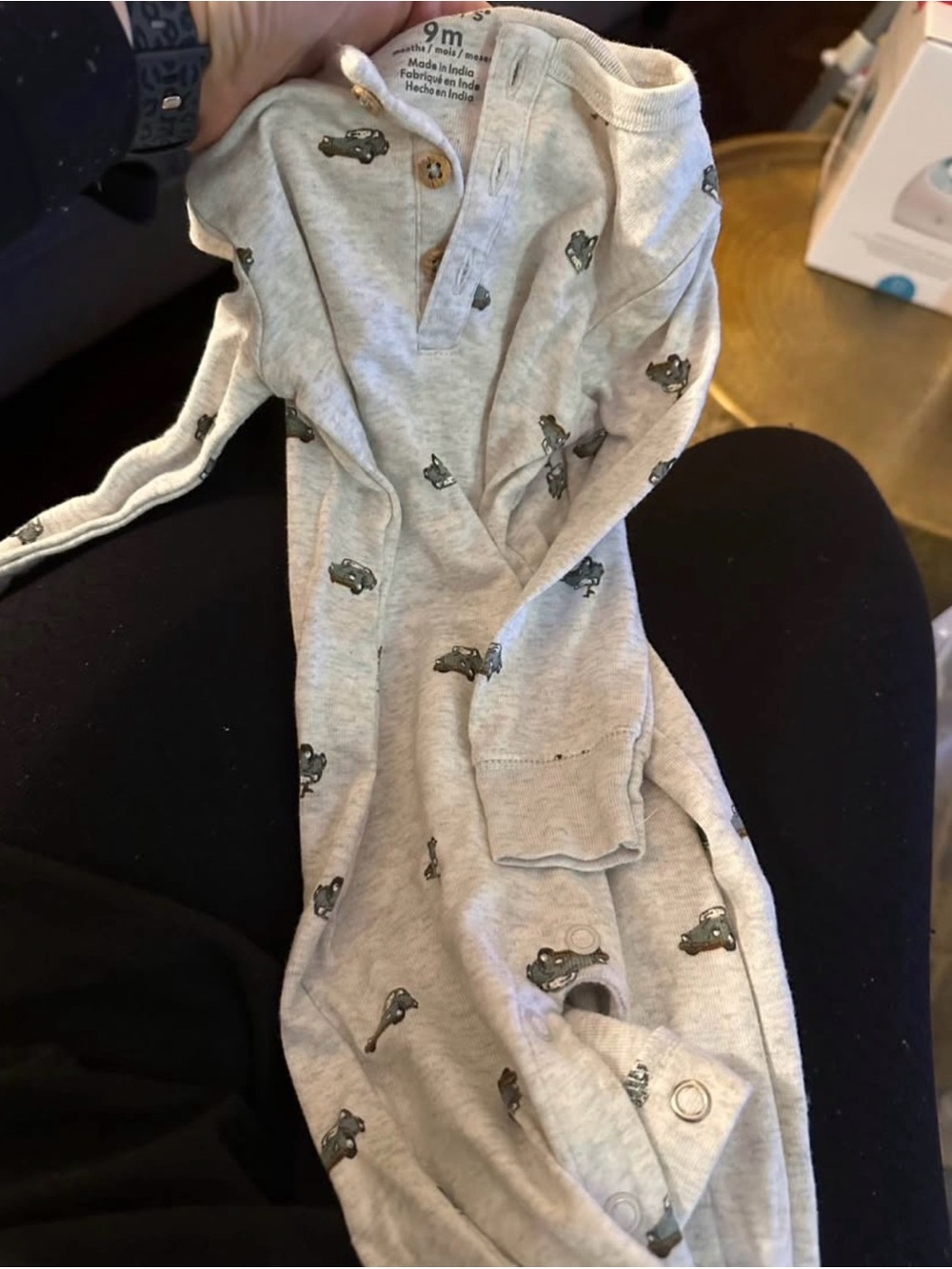 Lot of 8 footies sleepers pajamas 6-9 months and 9M